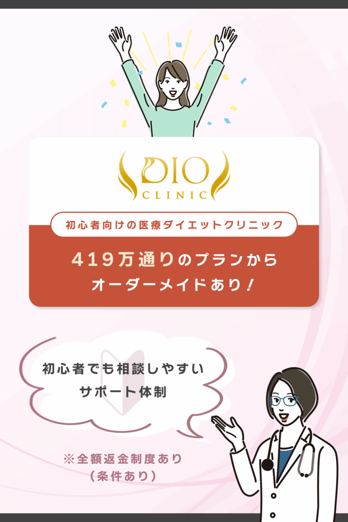 ディオクリニックの特徴一覧