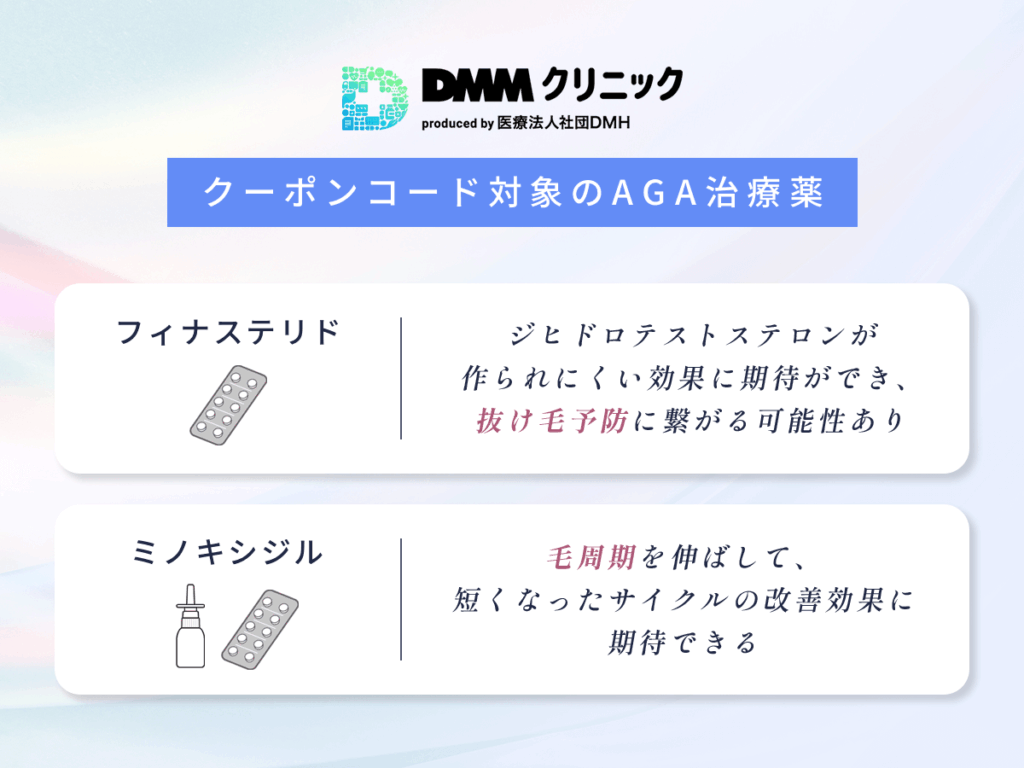DMMクリニックのAGAクーポンコード一覧