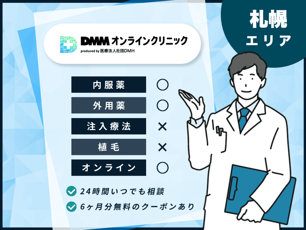 DMMオンラインクリニックはクーポンコードでお得